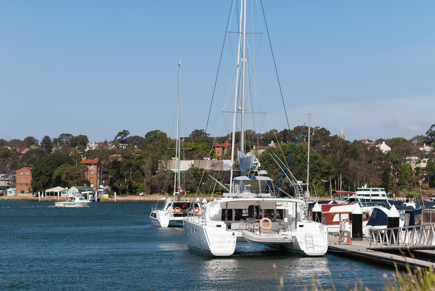 Catamaran at Birkenhead